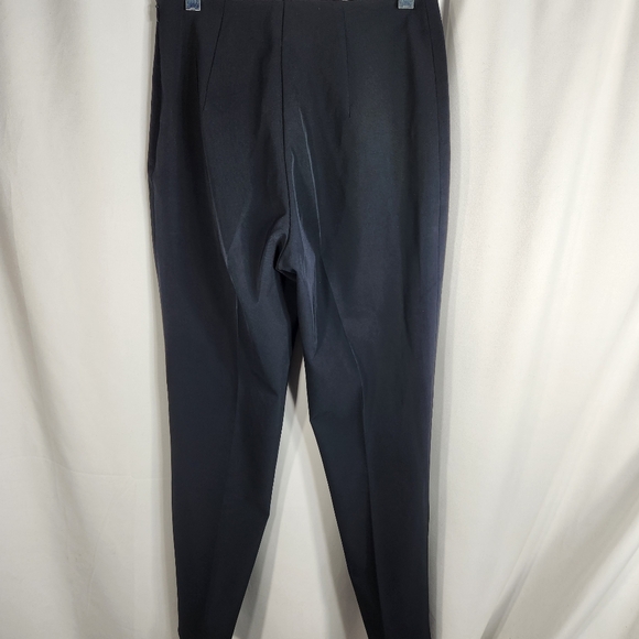 Jenne Maag Black Tapered Leg w/ Slits at the Hem Sides Dress Pants Size P (XXS) - Picture 3 of 8